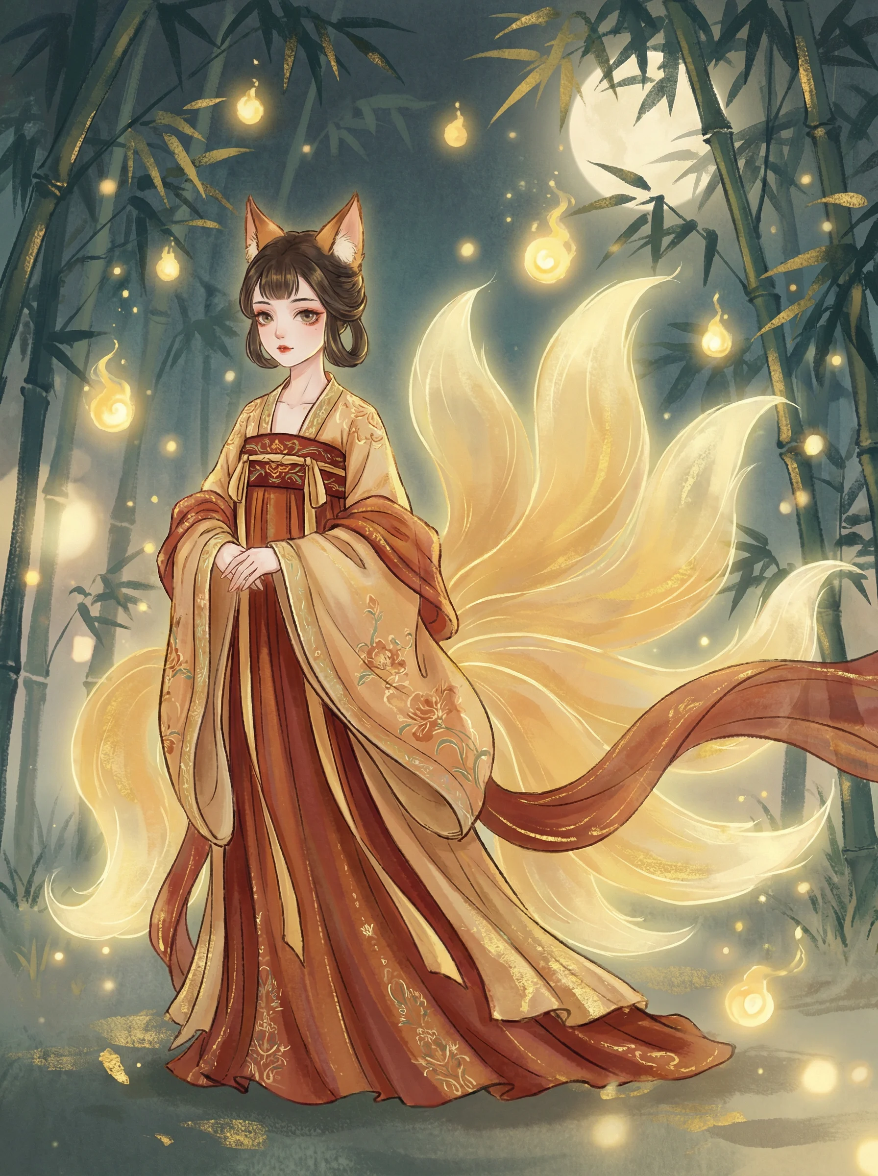 九尾狐 - 甄嬛传百度影音 山海经神兽动漫角色
